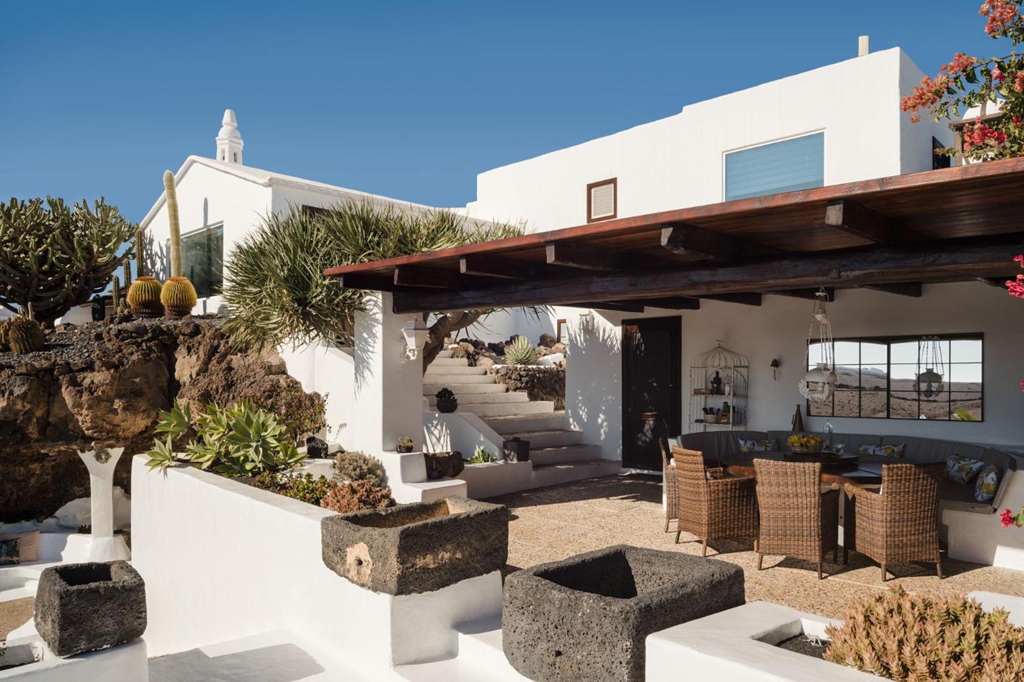 Las Pergolas Villa Rural Tías Стая снимка